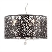 Zuo Nebula Ceiling Lamp in Black