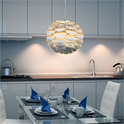Zuo Tachyon Ceiling Lamp in Aluminum