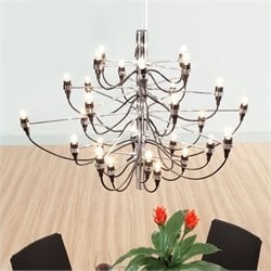 Zuo Bradyon Ceiling Lamp in Chrome
