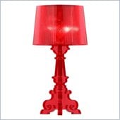 Zuo Salon Large Table Lamp in Red