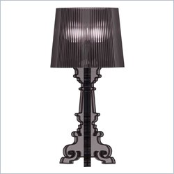Zuo Salon Small Table Lamp in Translucent Black