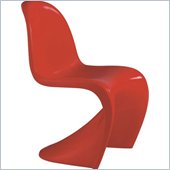 ZUO Baby S Modern ABS Kids Chair in Red