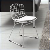 ZUO Baby Wire Modern Kids Chair in Chrome