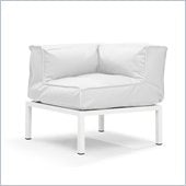ZUO Copacabana Outdoor Polyster Fiber Corner in White