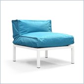 ZUO Copacabana Outdoor Polyster Fiber Middle in Turquoise