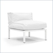 ZUO Copacabana Outdoor Polyster Fiber Middle in White