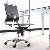 ZUO Jackson Modern Leatherette Office Chair in Black