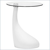 ZUO Jupiter Lumen Modern PE Plastic Side Table in Multicolor