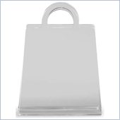 ZUO Purse Modern Acrylic Magazine Rack in Transparent