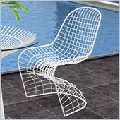 ZUO Wickham Modern Dining Chair in White