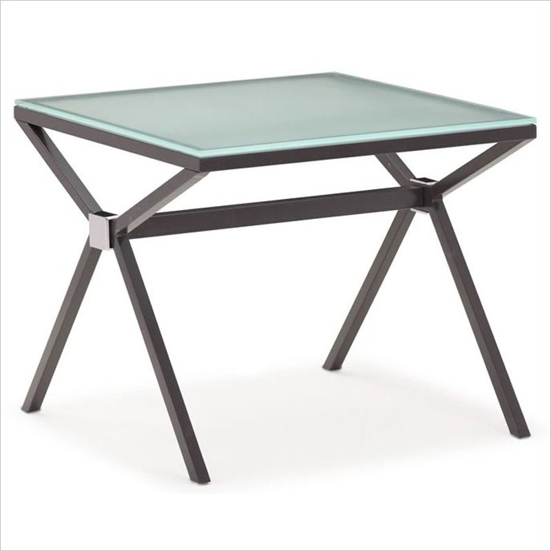 Zuo 404206 Xert Side Table in Gray
