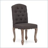Zuo Noe Valley Chair in Charcoal Gray (Set of 2)