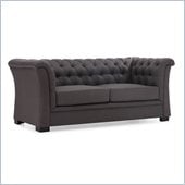 Zuo Nob Hill Sofa in Charcoal Gray