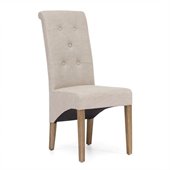 Zuo Hayes Valley Chair in Beige (Set of 2)