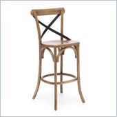 Zuo Union Square Bar Chair in Natural