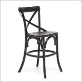 Zuo Union Square Counter Chair in Black