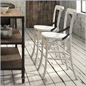 Zuo Union Square Counter Chair in White
