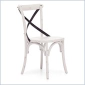 Zuo Union Square Chair in White (Set of 2)