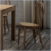 Zuo Nob Hill Chair in Natural (Set of 2)