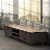 Zuo Fort Mason Entertainment Stand in Distressed Natural