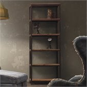 Zuo Mission Bay Tall 6 Level Shelf in Distressed Natural Finish