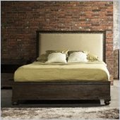 Zuo The City Bed in Dark Brown Finish