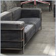 ADD TO YOUR SET: Zuo Lasso Loveseat in Blue Denim