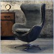 ADD TO YOUR SET: Zuo Winchester Armchair in Blue Denim
