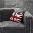 ADD TO YOUR SET: Zuo Cowboy Cushion Blue Denim with UK Flag
