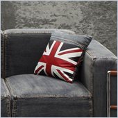 Zuo Cowboy Cushion Blue Denim with UK Flag