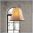 ADD TO YOUR SET: Zuo Granite Ceiling Lamp in Beige Finish