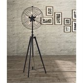 Zuo Opal Floor Lamp in Antique Black Gold
