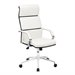 Zuo Lider Pro Faux Leather Office Chair in White