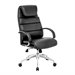 Zuo Lider Comfort Faux Leather Office Chair in Black