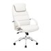Zuo Lider Comfort Faux Leather Office Chair in White