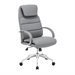 Zuo Lider Comfort Faux Leather Office Chair in Gray