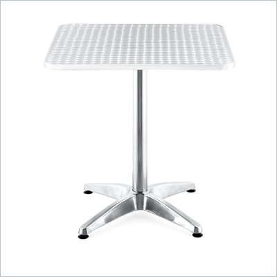 Zuo Outdoor Christabel Square Aluminum Table