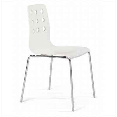 Zuo 9 Dragons Chair in White