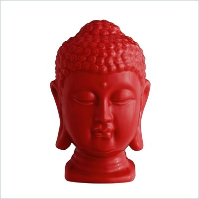 Zuo Amorita Sculpture in Shiny Red
