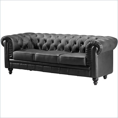 Zuo Aristocrat Leather Sofa in Multiple Finishes