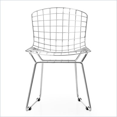 ZUO Baby Wire Modern Kids Chair in Chrome
