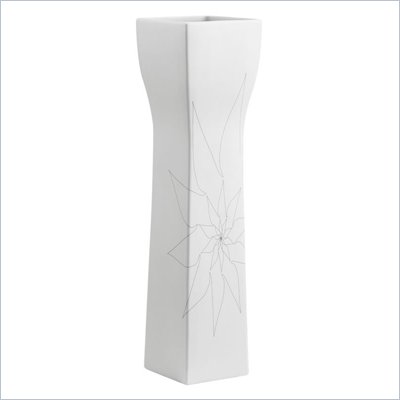 Zuo Barbara Vase Large in White
