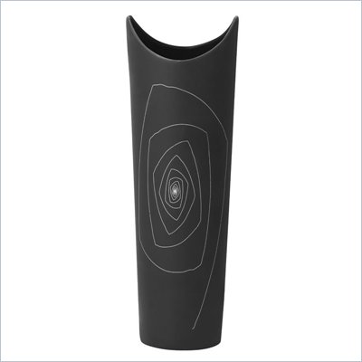Zuo Becky Vase Small in Black