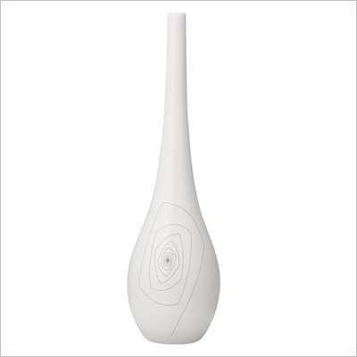 Zuo Belinda Round Vase Medium in White