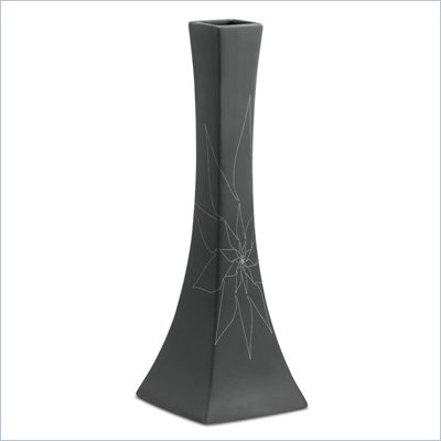 Zuo Bethany Long Vase Large in Gray