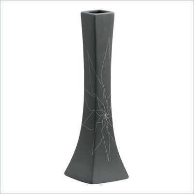 Zuo Bethany Long Vase Medium in Gray
