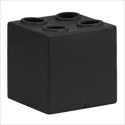 Zuo Bloque Sculpture Double in Black