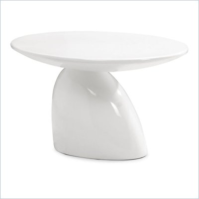 Zuo Bolo End Table in White