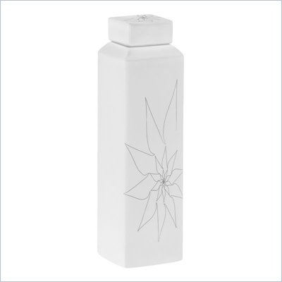 Zuo Bonnie Rectangular Vase Large in White