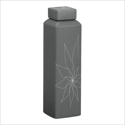 Zuo Bonnie Rectangular Vase Large in Gray